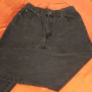 Jordache Basic Black Jeans, Gently used